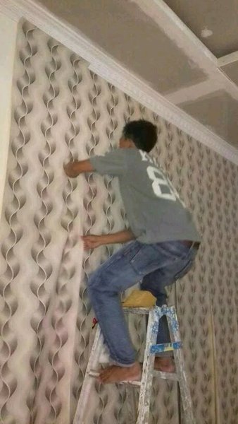 jasa pemasangan wallpaper dinding manado